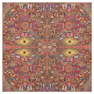 Kunst Oaxacas Mexiko mexikanische Stammes- Boho Stoff