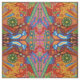 Kunst Oaxacas Mexiko mexikanische Stammes- Boho Stoff