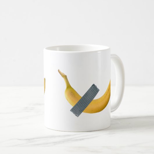 Kunst oder Banana? Kaffeetasse (VorderseiteRechts)