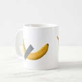 Kunst oder Banana? Kaffeetasse (Vorderseite Links)