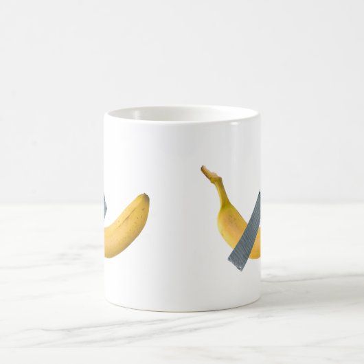 Kunst oder Banana? Kaffeetasse (Mittel)