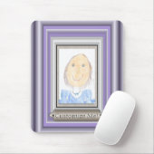 Kunst oder Foto Ihres Kindes ausschalten Mousepad (Mit Mouse)