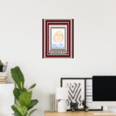 Kunst oder Foto Ihres Kindes ausschalten Poster (Heimbüro)