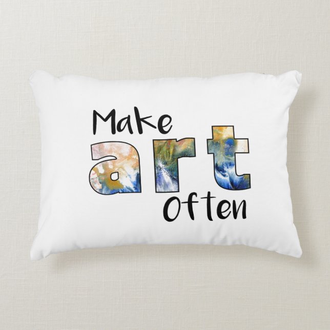 Kunst oft Akzent Pillow machen Dekokissen (Vorderseite)