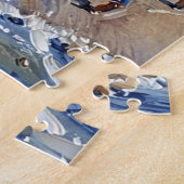 Kunst-Öldruck einer Blaukrabbe Puzzle (Seite)