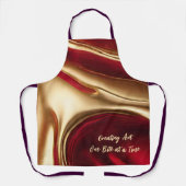 Kunst-One-Biss-Schaffen zu einer Zeit - Weihnachte Schürze (Vorderseite)