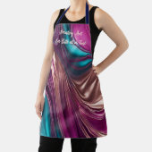 Kunst-One-Bite-at-Time-Modern-Abstrakt- Schürze (InSitu)