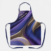 Kunst-One-Bite-at-Time-Modern-Abstrakt- Schürze (Vorderseite)