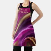 Kunst-One-Bite-at-Time-Modern-Abstrakt- Schürze (InSitu)