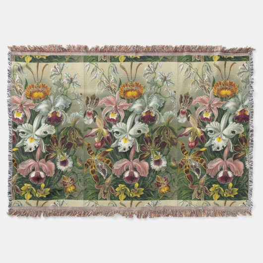 Kunst - Orchideen Decke (Vorderseite)