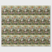 Kunst - Orchideen Geschenkpapier (Flach)