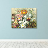 Kunst - Orchideen Leinwanddruck (Insitu (Holzboden))