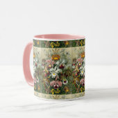 Kunst - Orchideen Tasse (Vorderseite Links)