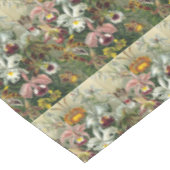 Kunst - Orchideen Tischdecke (Schrägansicht)