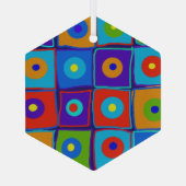 Kunst Ornament Aus Glas (Rückseite)