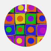 Kunst Ornament Aus Glas (Rückseite)