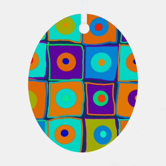 Kunst Ornament Aus Metall (Rückseite)