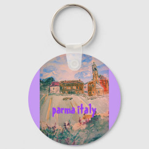 Kunst Parmas Italien Schlüsselanhänger