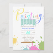 Kunst | Party-Aufforderung Einladung (Vorderseite)