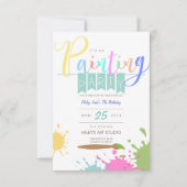 Kunst | PARTY Einladung (Vorderseite)