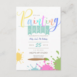Kunst | PARTY Einladung