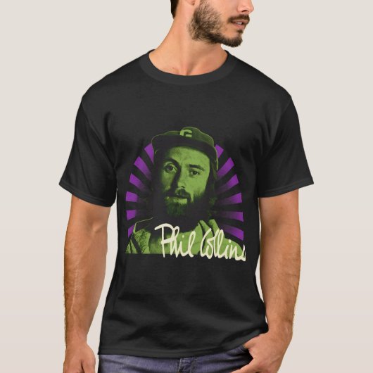 Kunst - Phil Collins T-Shirt (Vorderseite)