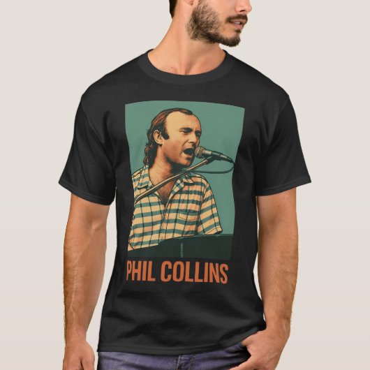 Kunst - Phil Collins T-Shirt (Vorderseite)