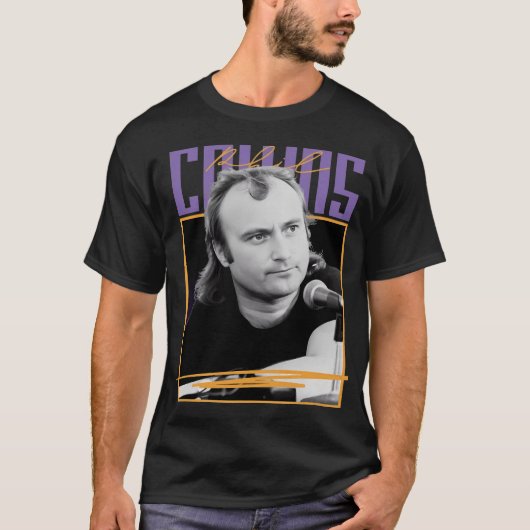 Kunst - Phil Collins T-Shirt (Vorderseite)