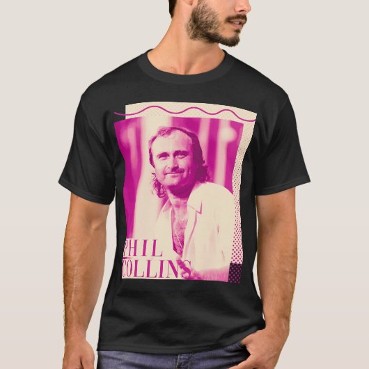 Kunst - Phil Collins T-Shirt (Vorderseite)