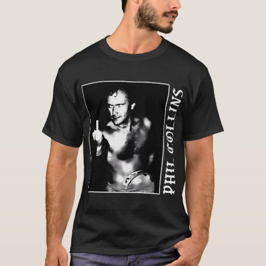 Kunst - Phil Collins T-Shirt (Vorderseite)