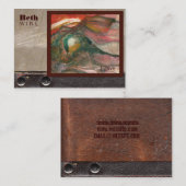 Kunst-Portfolio Visitenkarte (Vorne/Hinten)