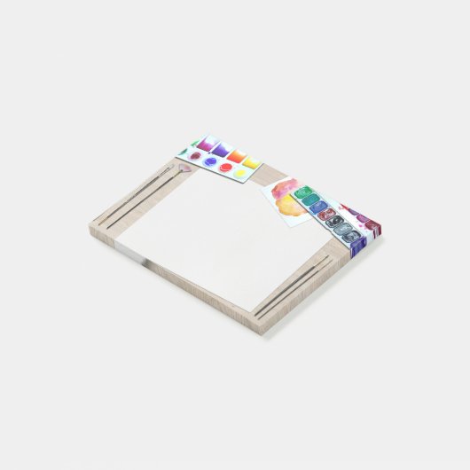 Kunst Post-it Klebezettel (angewinkelt)