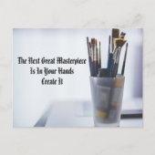 Kunst Postkarte (Vorderseite)