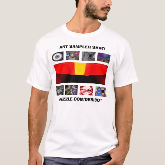 Kunst-Probenehmer-Shirt T-Shirt (Vorderseite)