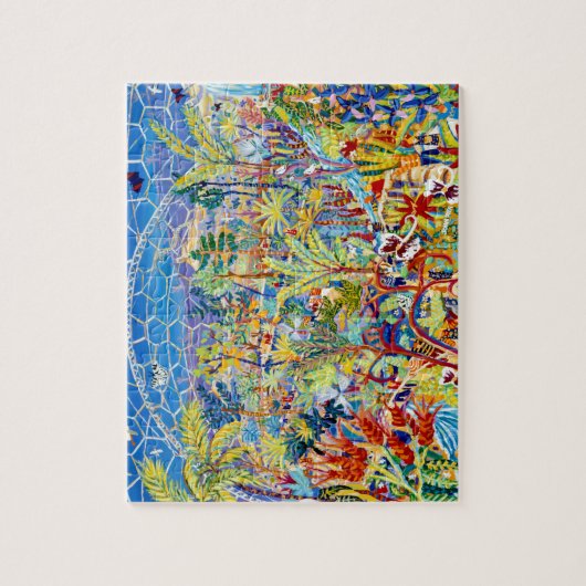 Kunst-Puzzlespiel: John-Farbstoff - das Puzzle (Vertikal)