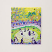 Kunst-Puzzlespiel: Pinguine durch John-Farbstoff Puzzle (Vertikal)