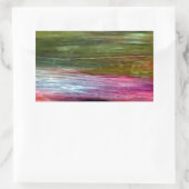 Kunst Rechteckiger Aufkleber (Tasche)