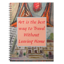Kunst & Reisen Notizblock