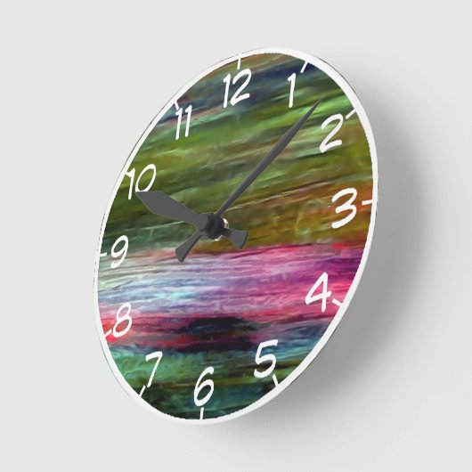 Kunst Runde Wanduhr (Winkel)