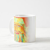 Kunst Sankt "bunten Klaus" Digital Kaffeetasse (Vorderseite Links)