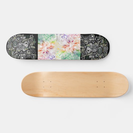 Kunst scate Brettart Skateboard (Horizontal)
