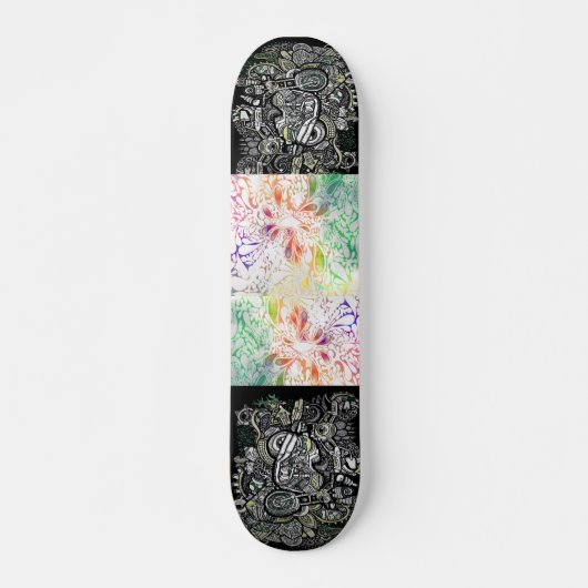 Kunst scate Brettart Skateboard (Vorne)