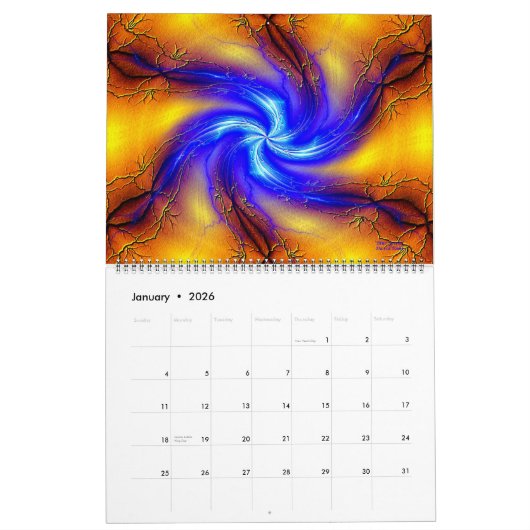 Kunst-schiefer Kalender 2015 (Jan 2026)