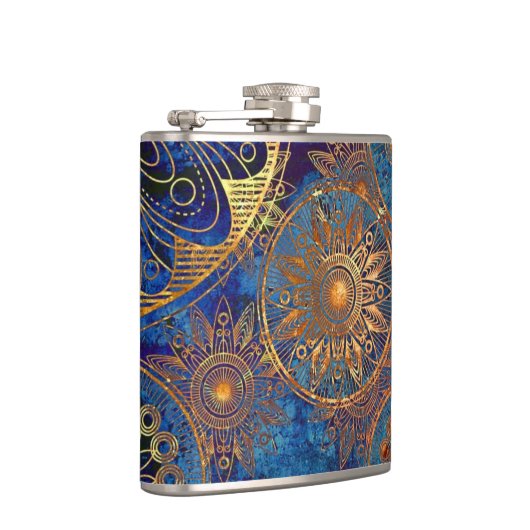 Kunst-Schmutzmuster Flachmann (Rechts)