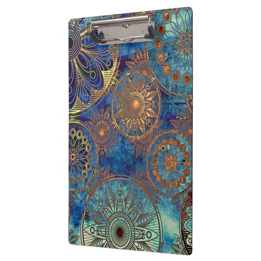 Kunst-Schmutzmuster Klemmbrett (Links)