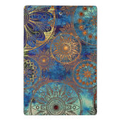 Kunst-Schmutzmuster Mini Klemmbrett (Rückseite)