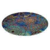 Kunst-Schmutzmuster Schneidebrett (Ecke)