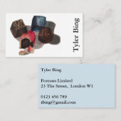 Kunst-Schokoladen-Visitenkarte Visitenkarte (Vorne/Hinten)