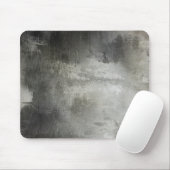 Kunst Schwarzweiss-strukturiertes abstrakten Mousepad (Mit Mouse)