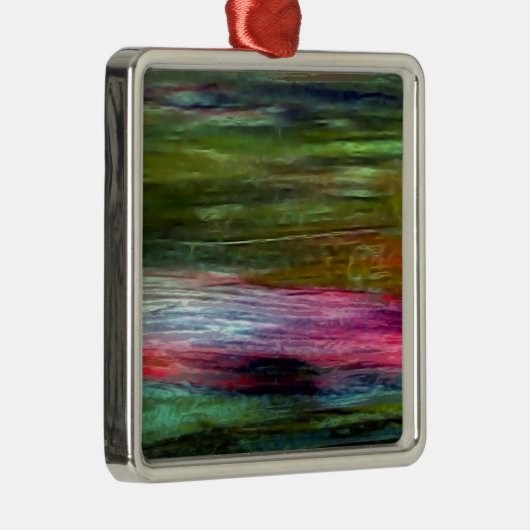 Kunst Silbernes Ornament (Rechts)